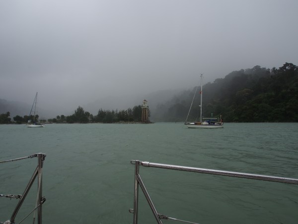 Pinned down in Telaga Harbour