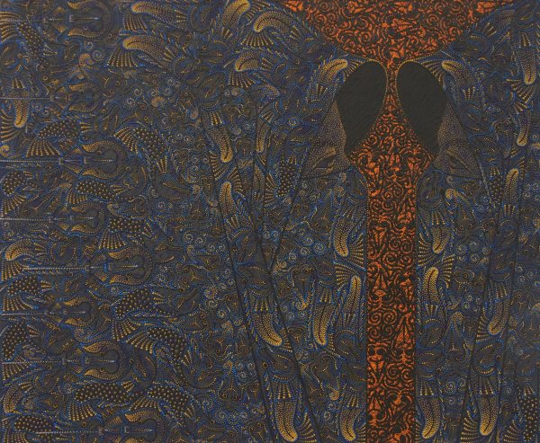 My favourite painting at the MOCA. Do you see the 2 Muslim women looking at each other?