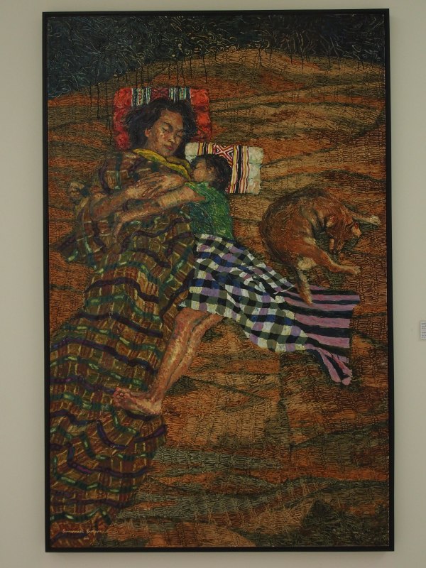 Lovely oil painting at MOCA