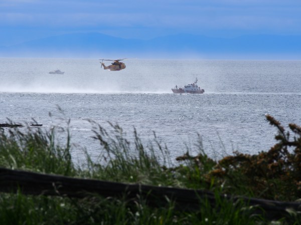 Start of the Swiftsure is at Clover Point