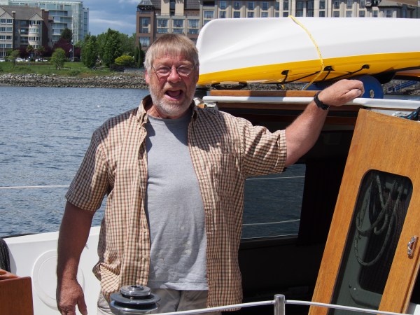 And Fred, who's never happier than when he's on his boat, I think