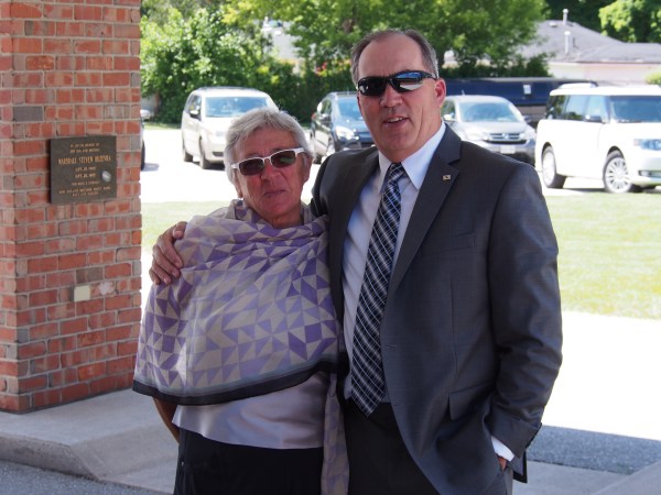 Sister and brother - Connie and Terry