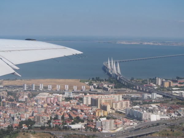 Arriving in Lisbon