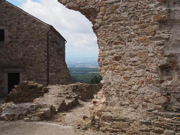 On site in the chateau