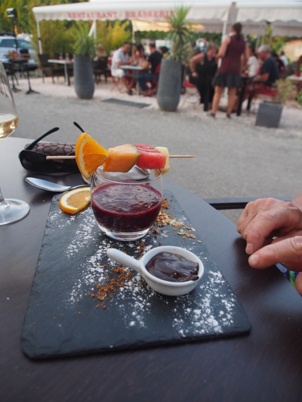 Dessert at L'O a la Bouche