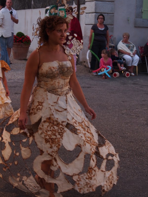 Brousse - the annual paper dress festival. Brousse has one paper making establishment still in operation. Worth visiting