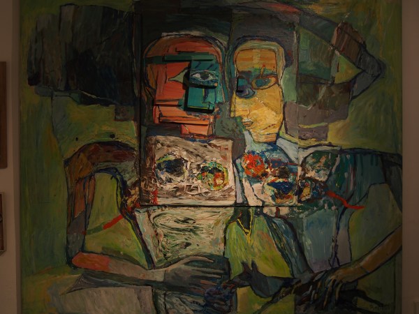 Lagrasse - a piece for the Ceres Franco collection.  A must see if you go to Lagrasse.  2 houses packed with art