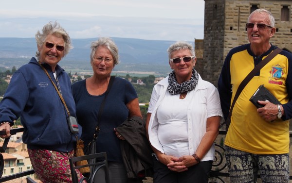 Eveleyne, Sue, Connie and Herve