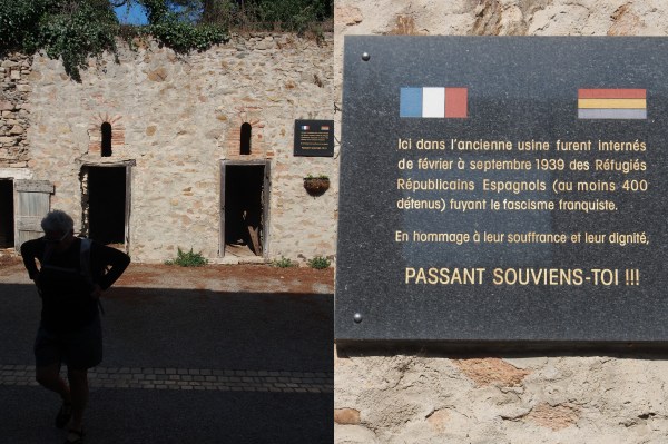 Montelieu - 1936- 1939 incarceration of spanish communists during the Spanish Civil War