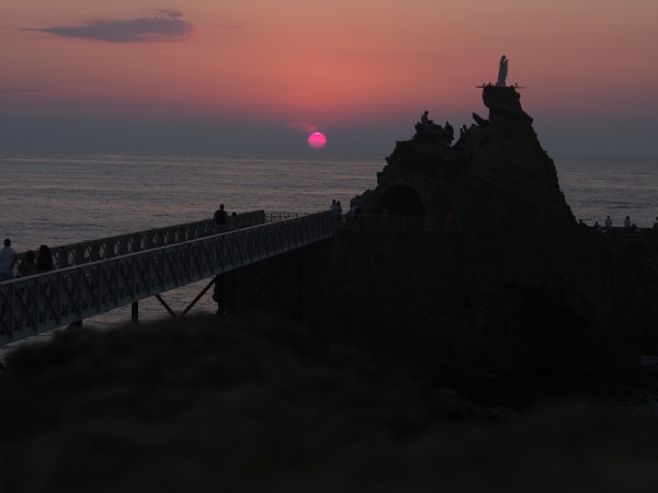 Sunset in Biarritz