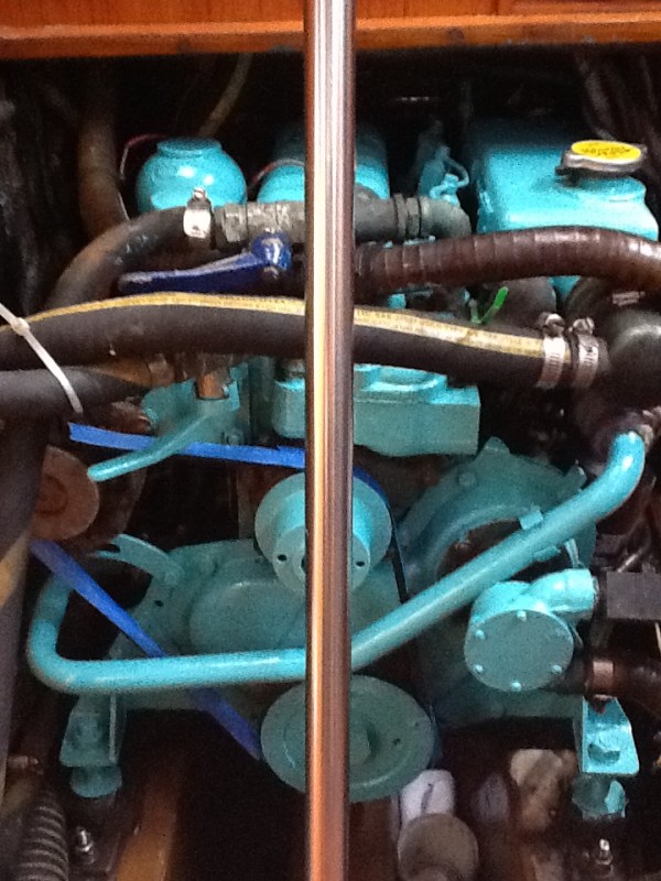 Connie's handpainted engine