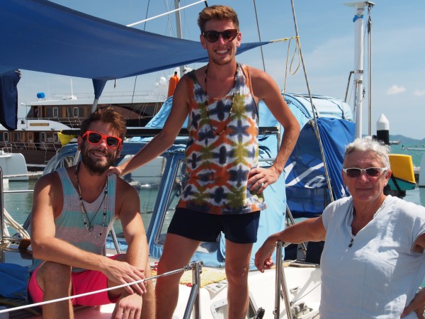 Jeff, Elliott and Connie