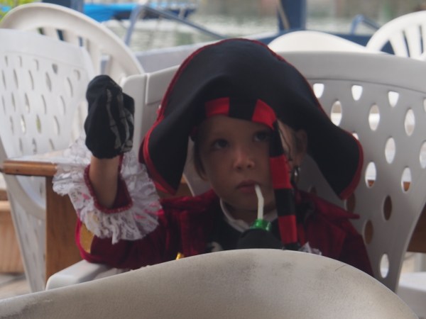 Our own Mexican pirate before he went on a raid