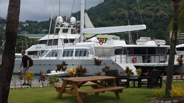 Nekker Belle in Port Louis Marina